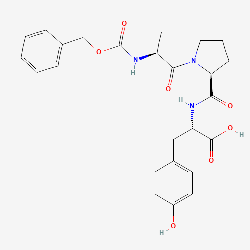 (2S)-3-(4-hydroxyphenyl)-2-[[(2S)-1-[(2S)-2-(phenylmethoxycarbonylamino)propanoyl]pyrrolidine-2-carbonyl]amino]propanoic acid (CAS: 112898-29-0) - Related Chemical Product