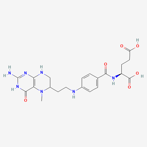 (2S)-2-[[4-[2-(2-amino-5-methyl-4-oxo-1,6,7,8-tetrahydropteridin-6-yl)ethylamino]benzoyl]amino]pentanedioic acid (CAS: 52196-22-2) - Related Chemical Product