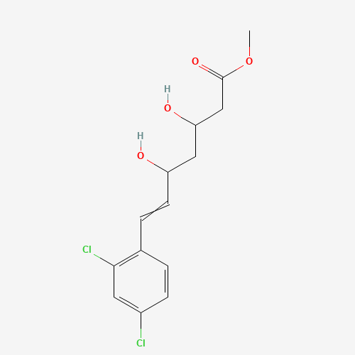 methyl (E)-7-(2,4-dichlorophenyl)-3,5-dihydroxyhept-6-enoate (CAS: 93863-43-5) - Related Chemical Product