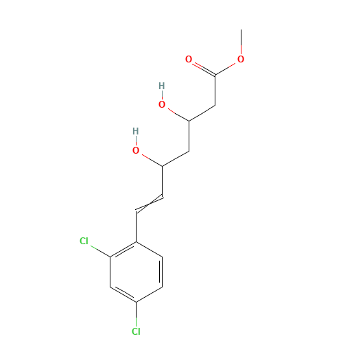 methyl (E)-7-(2,4-dichlorophenyl)-3,5-dihydroxyhept-6-enoate (CAS: 93863-43-5) - Related Chemical Product