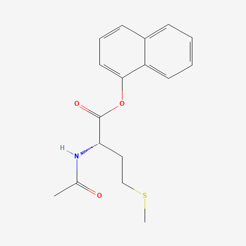 naphthalen-1-yl (2S)-2-acetamido-4-methylsulfanylbutanoate (CAS: 69975-69-5) - Related Chemical Product