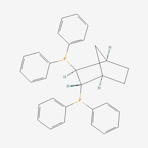 [(2S,3S)-3-diphenylphosphanyl-2-bicyclo[2.2.1]heptanyl]-diphenylphosphane (CAS: 76740-45-9) - Related Chemical Product