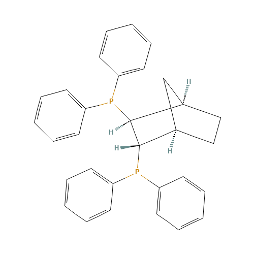 [(2S,3S)-3-diphenylphosphanyl-2-bicyclo[2.2.1]heptanyl]-diphenylphosphane (CAS: 76740-45-9) - Related Chemical Product