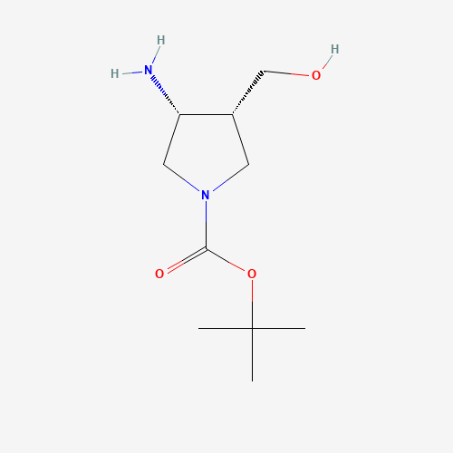 tert-butyl (3R,4R)-3-amino-4-(hydroxymethyl)pyrrolidine-1-carboxylate (CAS: 1207853-71-1) - Related Chemical Product