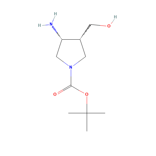 tert-butyl (3R,4R)-3-amino-4-(hydroxymethyl)pyrrolidine-1-carboxylate (CAS: 1207853-71-1) - Related Chemical Product