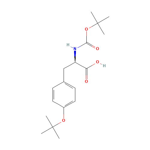 (2R)-2-[(2-methylpropan-2-yl)oxycarbonylamino]-3-[4-[(2-methylpropan-2-yl)oxy]phenyl]propanoic acid (CAS: 507276-74-6) - Related Chemical Product