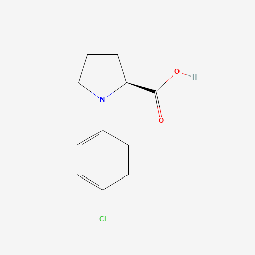(2S)-1-(4-chlorophenyl)pyrrolidine-2-carboxylic acid (CAS: 61898-80-4) - Related Chemical Product