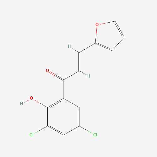 (E)-1-(3,5-dichloro-2-hydroxyphenyl)-3-(furan-2-yl)prop-2-en-1-one (CAS: 60403-69-2) - Related Chemical Product