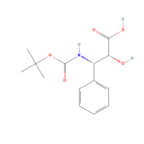 (2R,3S)-2-hydroxy-3-[(2-methylpropan-2-yl)oxycarbonylamino]-3-phenylpropanoic acid (CAS: 145514-62-1) - Related Chemical Product