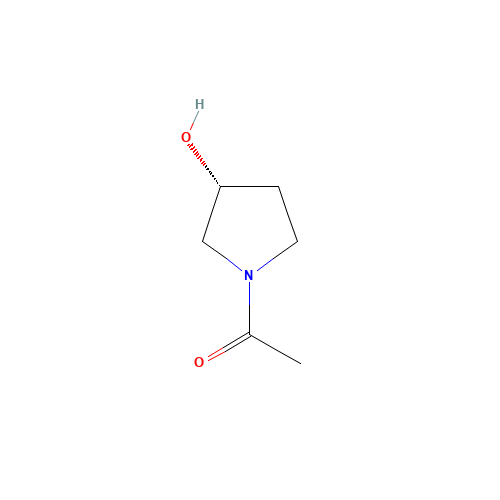 1-[(3R)-3-hydroxypyrrolidin-1-yl]ethanone (CAS: 916733-17-0) - Related Chemical Product