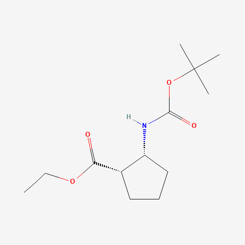 ethyl (1S,2R)-2-[(2-methylpropan-2-yl)oxycarbonylamino]cyclopentane-1-carboxylate (CAS: 1140972-31-1) - Related Chemical Product