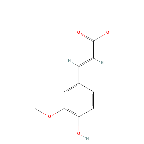 methyl (E)-3-(4-hydroxy-3-methoxyphenyl)prop-2-enoate (CAS: 22329-76-6) - Related Chemical Product