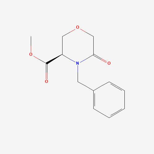methyl (3R)-4-benzyl-5-oxomorpholine-3-carboxylate (CAS: 1235639-75-4) - Related Chemical Product