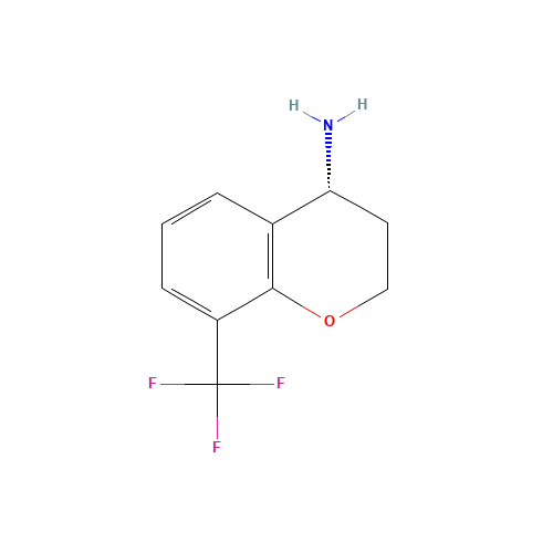 (4R)-8-(trifluoromethyl)-3,4-dihydro-2H-chromen-4-amine (CAS: 1145685-65-9) - Related Chemical Product