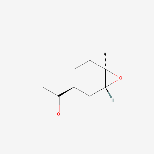 1-[(1R,3S,6R)-6-methyl-7-oxabicyclo[4.1.0]heptan-3-yl]ethanone (CAS: 111613-37-7) - Chemical Structure and Molecular Formula 