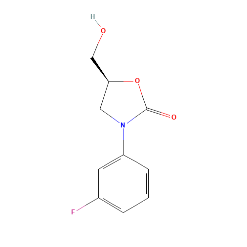 (5S)-3-(3-fluorophenyl)-5-(hydroxymethyl)-1,3-oxazolidin-2-one (CAS: 919081-42-8) - Related Chemical Product