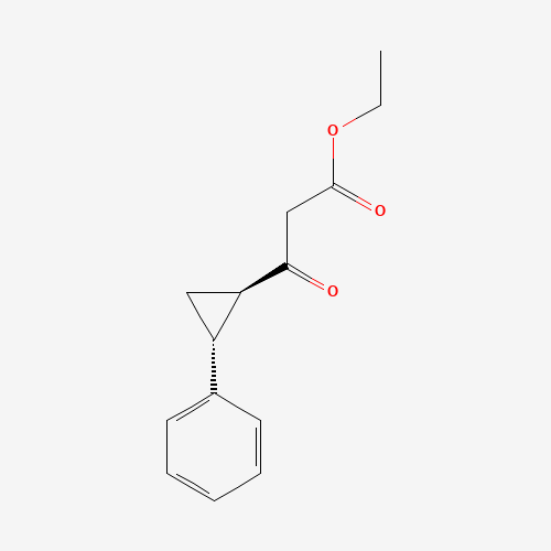 ethyl 3-oxo-3-[(1R,2R)-2-phenylcyclopropyl]propanoate (CAS: 324570-24-3) - Related Chemical Product