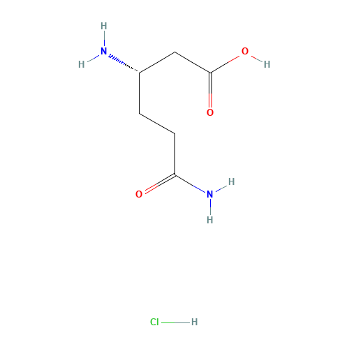 (3S)-3,6-diamino-6-oxohexanoic acid;hydrochloride (CAS: 336182-05-9) - Related Chemical Product