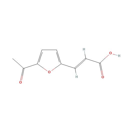 (E)-3-(5-acetylfuran-2-yl)prop-2-enoic acid (CAS: 111252-36-9) - Related Chemical Product