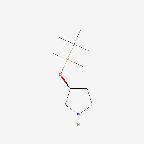 tert-butyl-dimethyl-[(3S)-pyrrolidin-3-yl]oxysilane (CAS: 207113-36-8) - Related Chemical Product