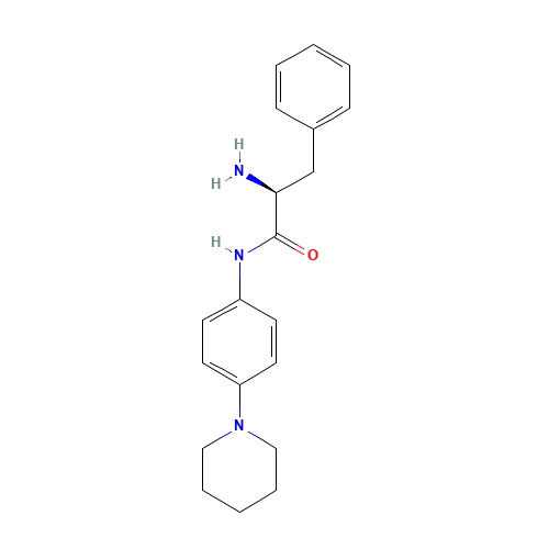(2S)-2-amino-3-phenyl-N-(4-piperidin-1-ylphenyl)propanamide (CAS: 663948-79-6) - Related Chemical Product
