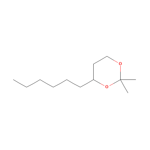 (4R)-4-hexyl-2,2-dimethyl-1,3-dioxane (CAS: 139008-44-9) - Related Chemical Product
