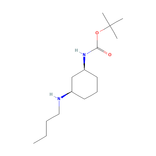 tert-butyl N-[(1S,3R)-3-(butylamino)cyclohexyl]carbamate (CAS: 1268520-51-9) - Related Chemical Product