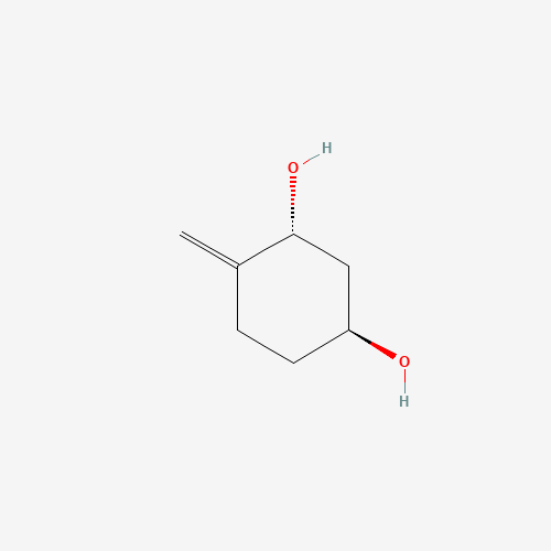 (1S,3R)-4-methylidenecyclohexane-1,3-diol (CAS: 1403245-95-3) - Chemical Structure and Molecular Formula 