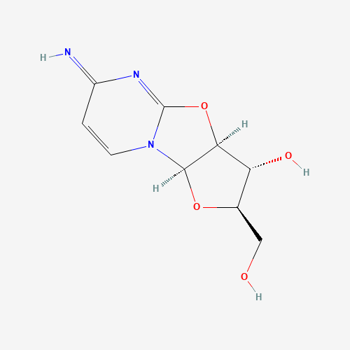 (2R,3R,3aS,9aR)-2-(hydroxymethyl)-6-imino-2,3,3a,9a-tetrahydrofuro[1,2][1,3]oxazolo[3,4-a]pyrimidin-3-ol (CAS: 31698-14-3) - Related Chemical Product