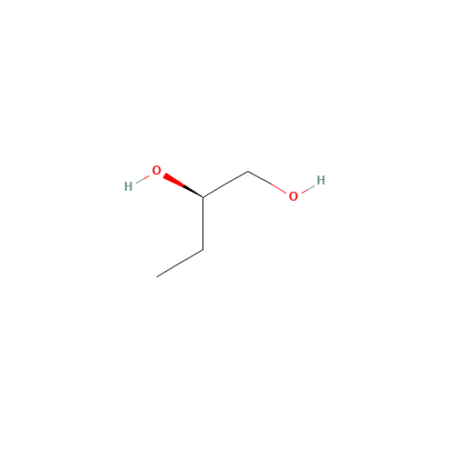 (2R)-butane-1,2-diol (CAS: 40348-66-1) - Chemical Structure and Molecular Formula 