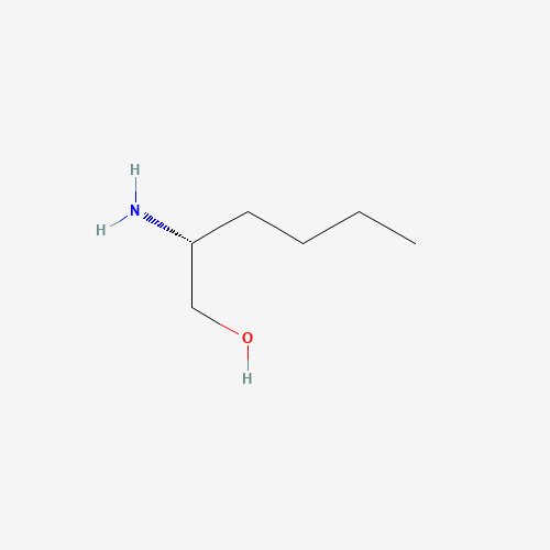 (2R)-2-aminohexan-1-ol (CAS: 80696-28-2) - Chemical Structure and Molecular Formula 