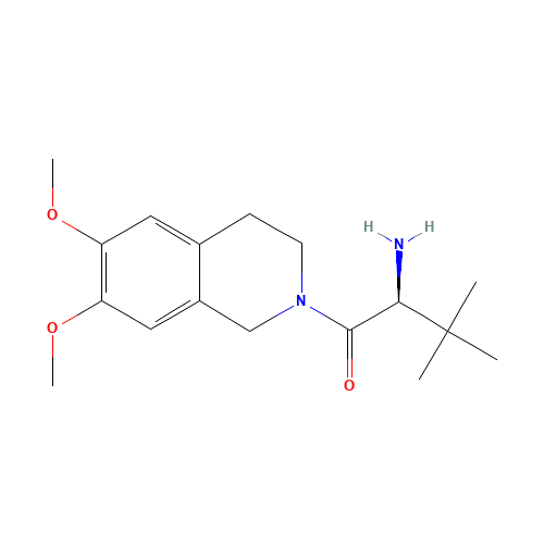 (2S)-2-amino-1-(6,7-dimethoxy-3,4-dihydro-1H-isoquinolin-2-yl)-3,3-dimethylbutan-1-one (CAS: 760165-36-4) - Related Chemical Product