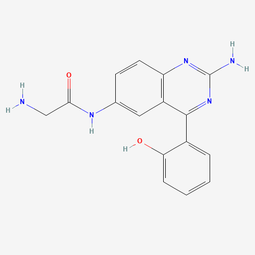 2-amino-N-[(4E)-2-amino-4-(6-oxocyclohexa-2,4-dien-1-ylidene)-1H-quinazolin-6-yl]acetamide (CAS: 1169846-45-0) - Related Chemical Product