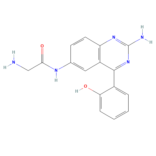 2-amino-N-[(4E)-2-amino-4-(6-oxocyclohexa-2,4-dien-1-ylidene)-1H-quinazolin-6-yl]acetamide (CAS: 1169846-45-0) - Related Chemical Product