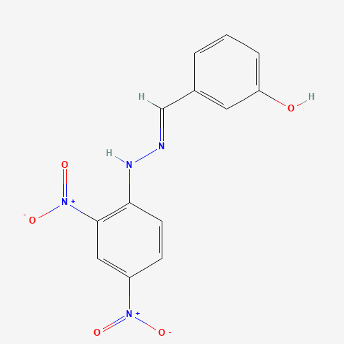 3-[(E)-[(2,4-dinitrophenyl)hydrazinylidene]methyl]phenol (CAS: 1160-77-6) - Related Chemical Product
