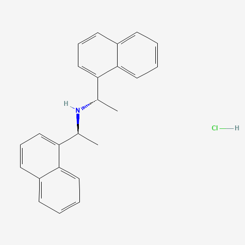(1S)-1-naphthalen-1-yl-N-[(1S)-1-naphthalen-1-ylethyl]ethanamine;hydrochloride (CAS: 171867-34-8) - Related Chemical Product