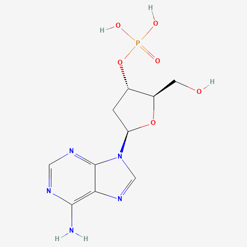 [(2R,3S,5R)-5-(6-aminopurin-9-yl)-2-(hydroxymethyl)oxolan-3-yl] dihydrogen phosphate (CAS: 15731-72-3) - Related Chemical Product