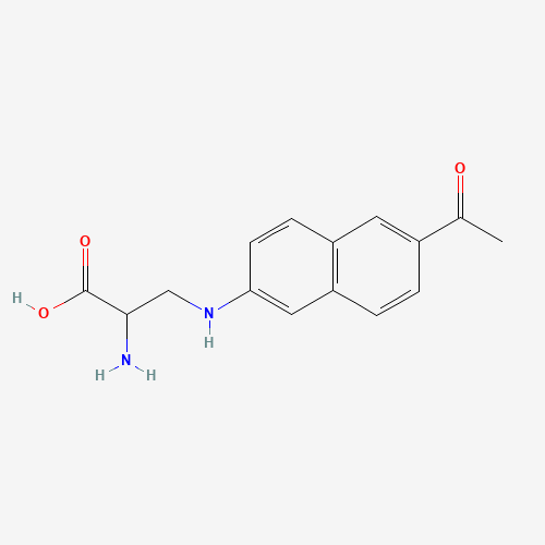 (2S)-3-[(6-acetylnaphthalen-2-yl)amino]-2-aminopropanoic acid (CAS: 1185251-08-4) - Related Chemical Product