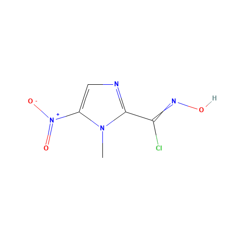 (2Z)-2-[chloro(nitroso)methylidene]-3-methyl-4-nitro-1H-imidazole (CAS: 33420-93-8) - Related Chemical Product