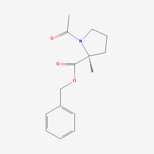 benzyl (2S)-1-acetyl-2-methylpyrrolidine-2-carboxylate (CAS: 1268519-84-1) - Related Chemical Product