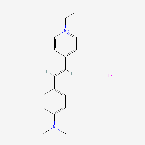 4-[(E)-2-(1-ethylpyridin-1-ium-4-yl)ethenyl]-N,N-dimethylaniline;iodide (CAS: 29519-52-6) - Related Chemical Product
