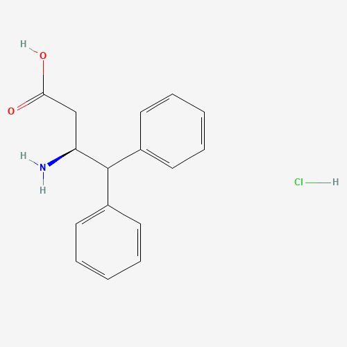 (3S)-3-amino-4,4-diphenylbutanoic acid;hydrochloride (CAS: 544455-95-0) - Related Chemical Product