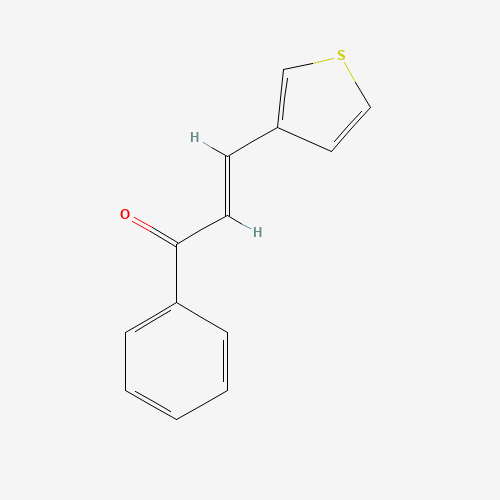 (E)-1-phenyl-3-thiophen-3-ylprop-2-en-1-one (CAS: 106522-00-3) - Related Chemical Product