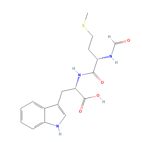 (2S)-2-[[(2S)-2-formamido-4-methylsulfanylbutanoyl]amino]-3-(1H-indol-3-yl)propanoic acid (CAS: 60189-52-8) - Related Chemical Product
