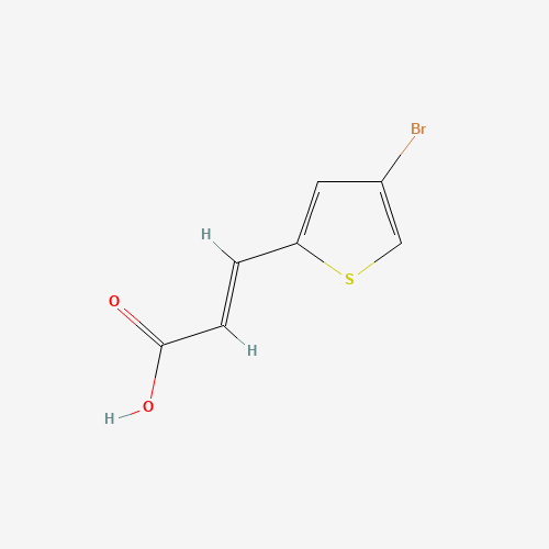 (E)-3-(4-bromothiophen-2-yl)prop-2-enoic acid (CAS: 144558-44-1) - Related Chemical Product