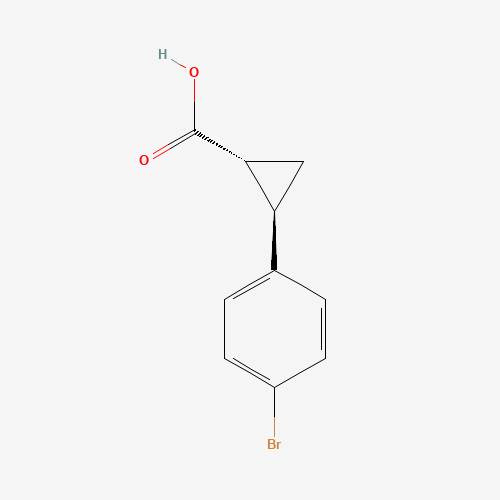 (1R,2R)-2-(4-bromophenyl)cyclopropane-1-carboxylic acid (CAS: 31501-85-6) - Related Chemical Product