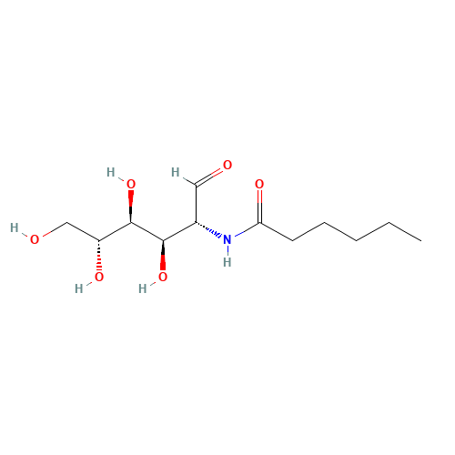 N-[(2R,3R,4S,5R)-3,4,5,6-tetrahydroxy-1-oxohexan-2-yl]hexanamide (CAS: 19817-88-0) - Related Chemical Product