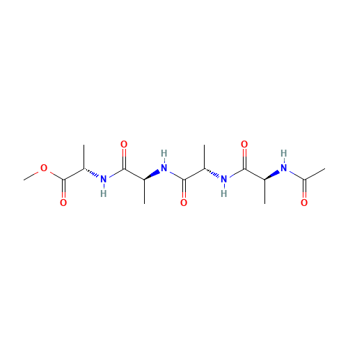 methyl (2S)-2-[[(2S)-2-[[(2S)-2-[[(2S)-2-acetamidopropanoyl]amino]propanoyl]amino]propanoyl]amino]propanoate (CAS: 30802-29-0) - Related Chemical Product