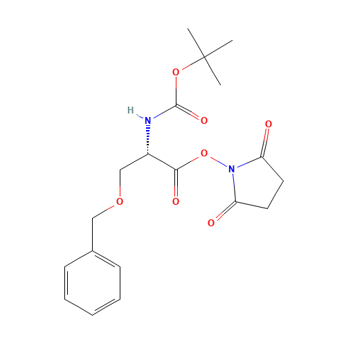 (2,5-dioxopyrrolidin-1-yl) (2S)-2-[(2-methylpropan-2-yl)oxycarbonylamino]-3-phenylmethoxypropanoate (CAS: 13650-73-2) - Related Chemical Product