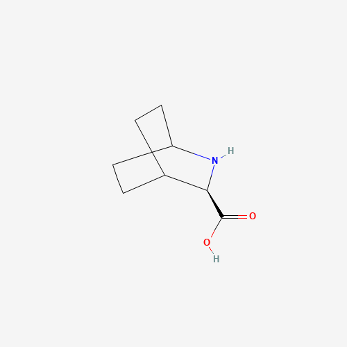 (2R)-3-azabicyclo[2.2.2]octane-2-carboxylic acid (CAS: 146144-65-2) - Chemical Structure and Molecular Formula 